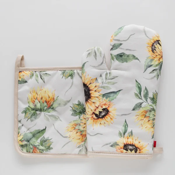 kuumaalus ja kinnas SUNFLOWERO  värviline