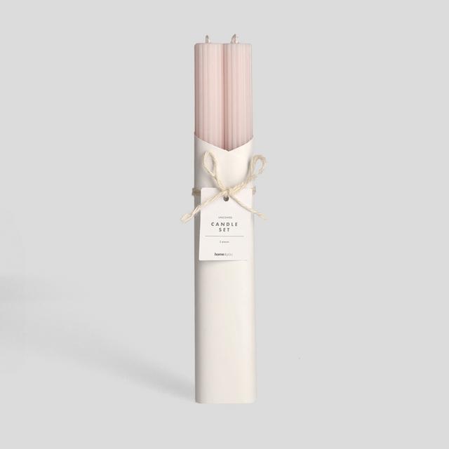 küünalde komplekt ELEGI roosa